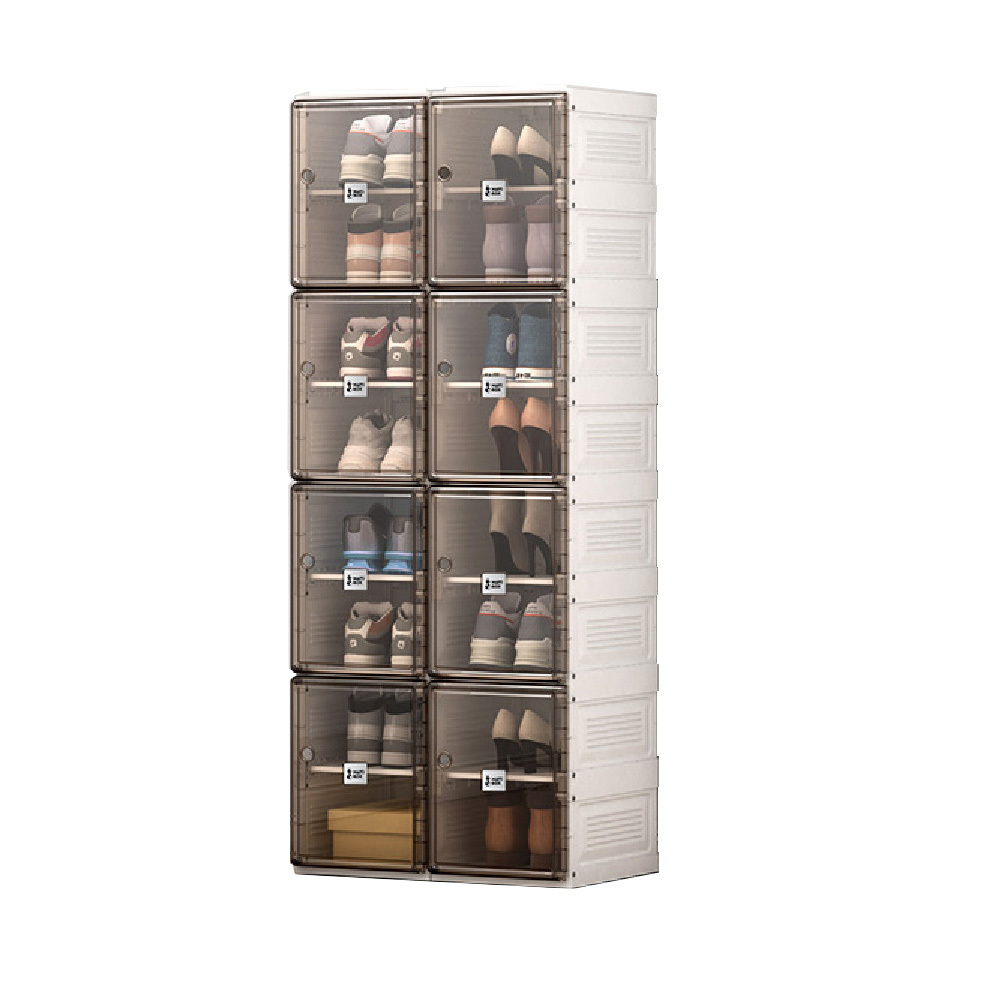 Folding shoes rack for cabinet