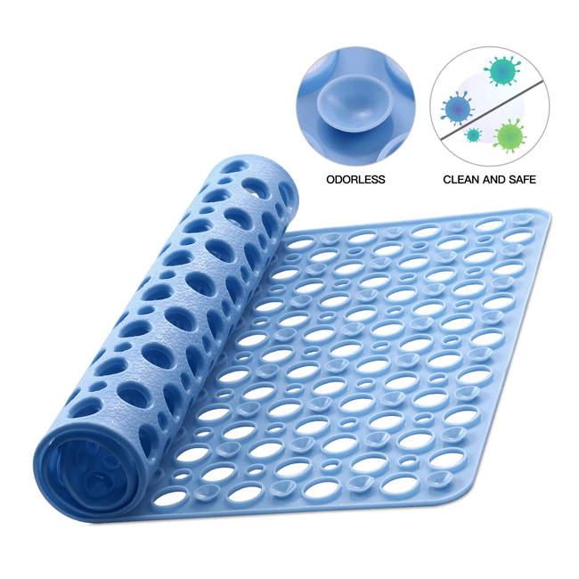 2021 Hot Sale Eco-friendly TPE Rubber  Bath Floor Anti-slip Mat Shower Non-slip Mats