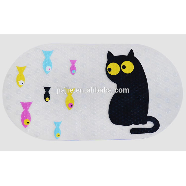 (J-P6939) Wholesale 2021 new design PVC cartoon antislip bath mat