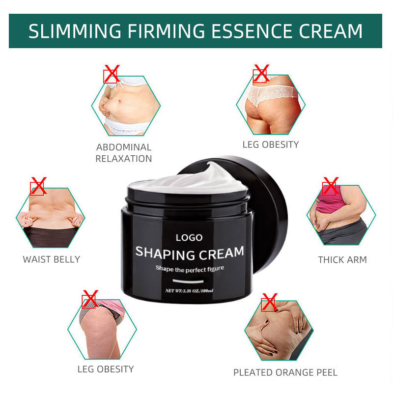 processing OEM Custom wholesale hot slimming cream fat burn gel  Firming and shaping cream body care face waist slimming cream