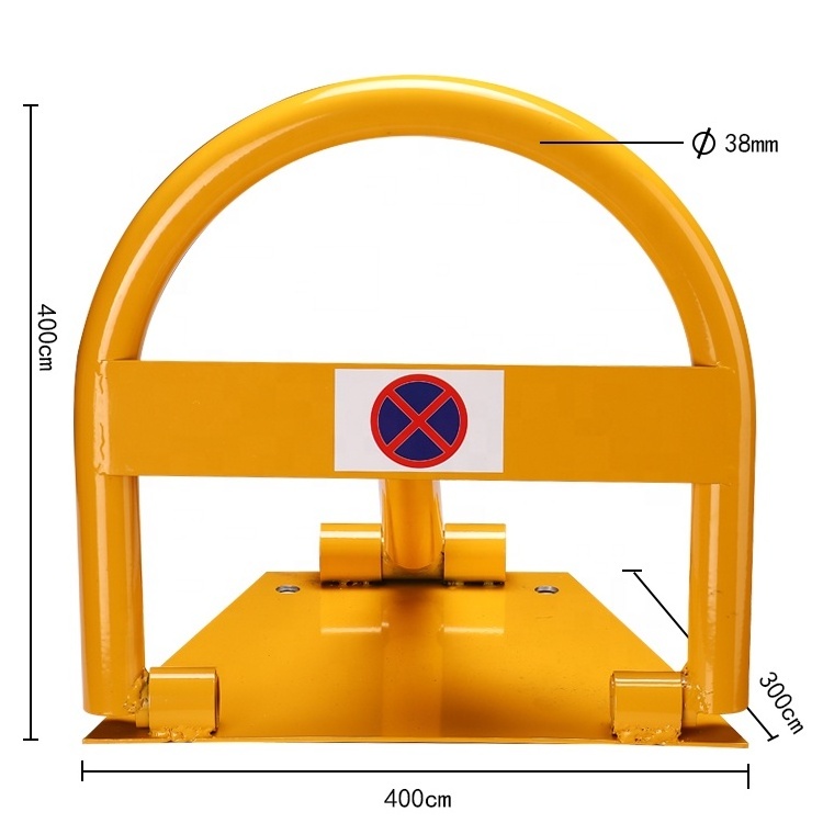 Wholesale custom Parking System Car Safety With Lock and Bolts Waterproof Space Lock Folding Parking Blocker