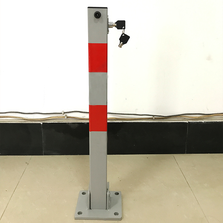 Fashion Outdoor Travel Metal Horizontal Lock Parking Space Anti Collision Waterproof parking lot barrier post