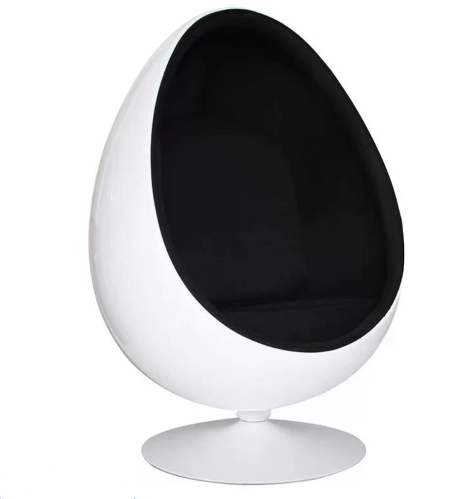 Many Color Luxury fashion egg chair stand living room, hotel, bedroom chair modern furniture ball chair home fiberglass