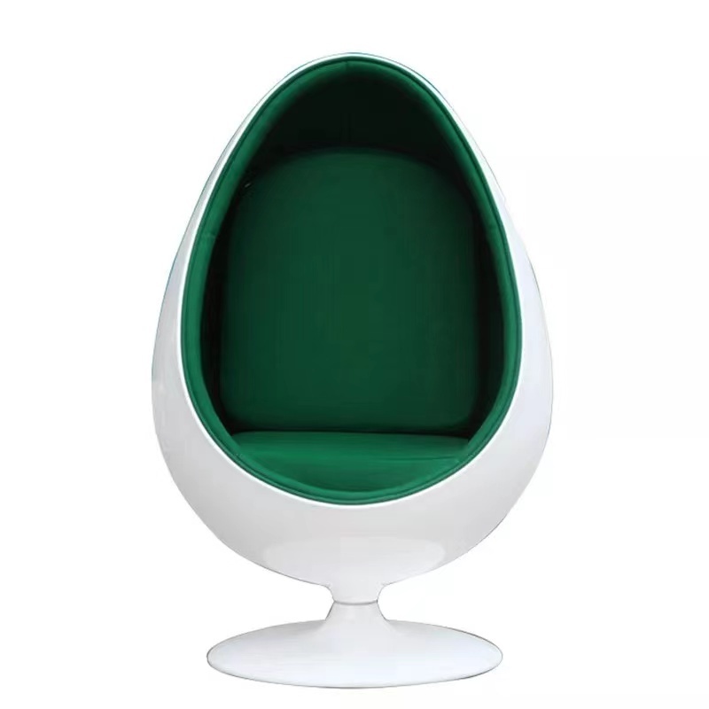 Many Color Luxury fashion egg chair stand living room, hotel, bedroom chair modern furniture ball chair home fiberglass