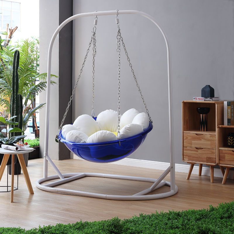 New Style Professional Factory China Supplier Standing hanging chair acrylic chairs Swing Bubble Chair Outdoor furniture garden