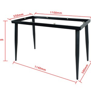 Table legs standard industrial dining stainless steel/iron frame table base