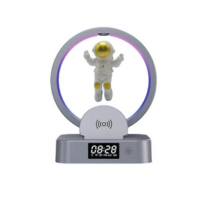 Magnetic levitation astronaut Bluetooth speaker clock Astronaut stereo RGB computer subwoofer