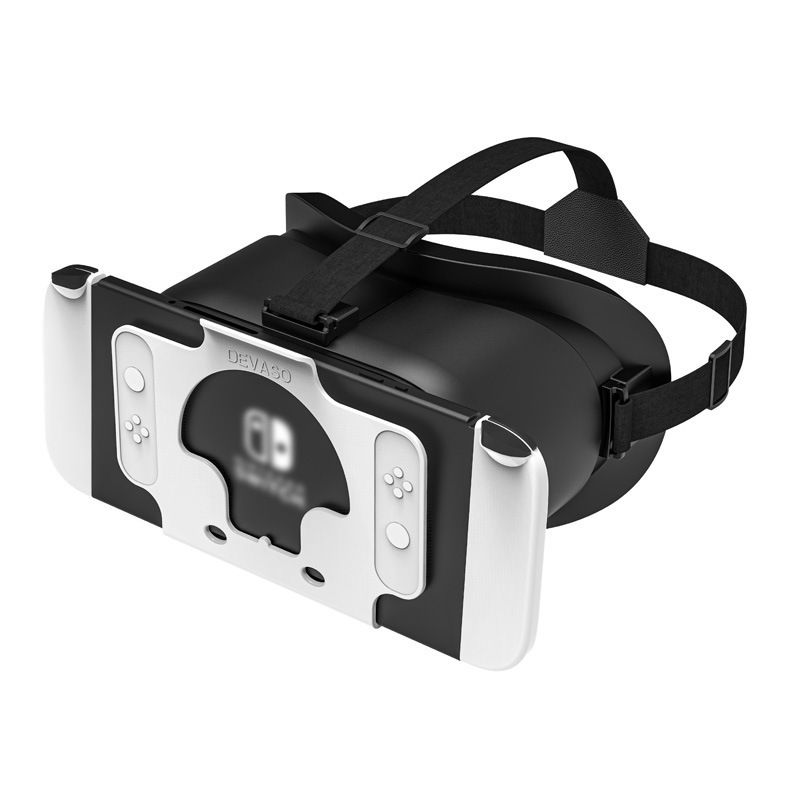 DEVASO 3D stereoscopic HD VR glasses are suitable for Nintendo Switch OLED game console Star Brawl Brawl mobile game movie 3D