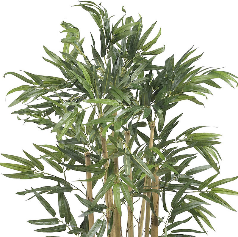 Wholesale 90cm 36inch Indoor Fake Bamboos Leaves Plant For Sale Artificial Bamboo Tree