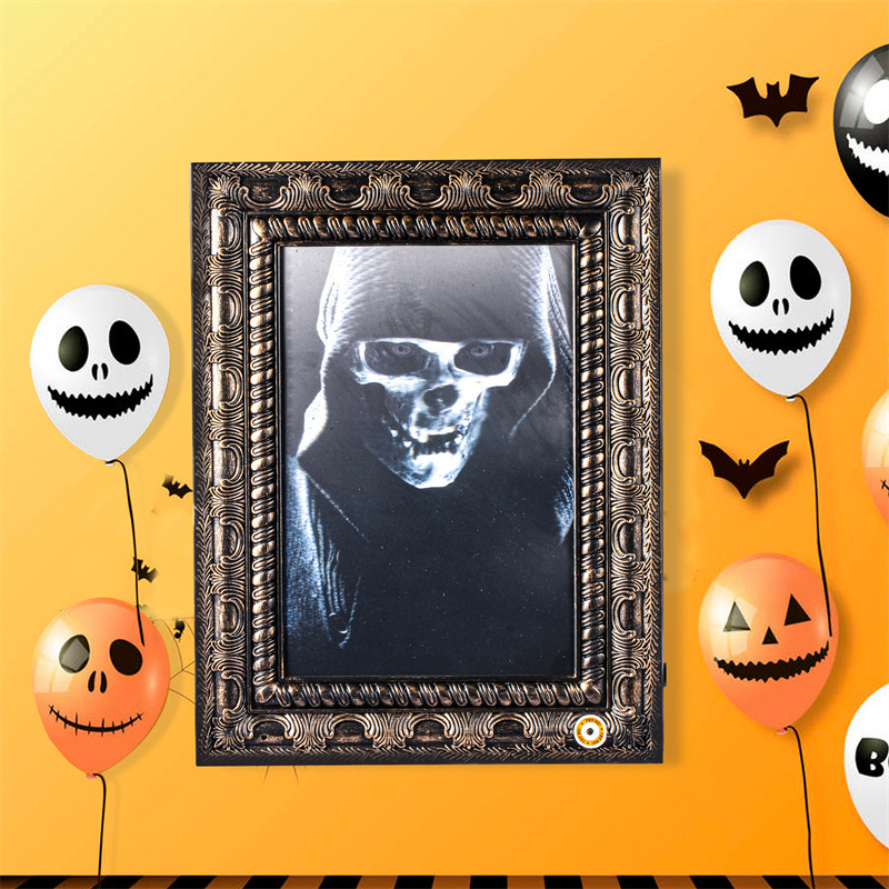 Halloween Series Ghost Skull Scary Photo Frame Props For Halloween Party Haunted House Decorations