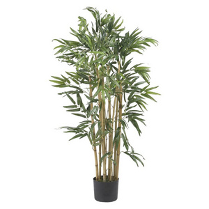 Wholesale 90cm 36inch Indoor Fake Bamboos Leaves Plant For Sale Artificial Bamboo Tree