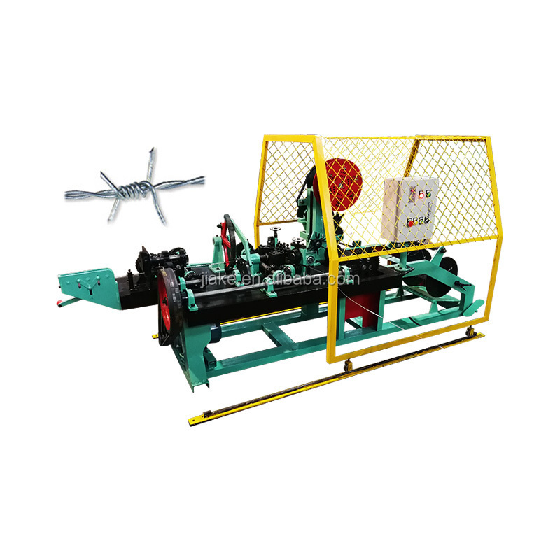 Automatic high speed galvanized barbed wire making machine for sale