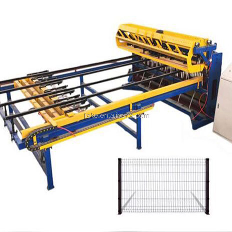 Welding Machine 3D Bending Fence Panel Mesh Production Line 3 - 6 Mm Wire Mesh Welding Machine with Full Production Li 2 Years