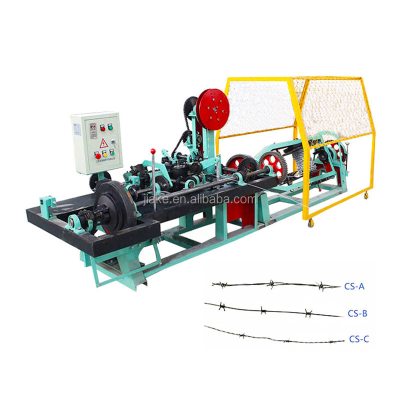 Automatic high speed galvanized barbed wire making machine for sale