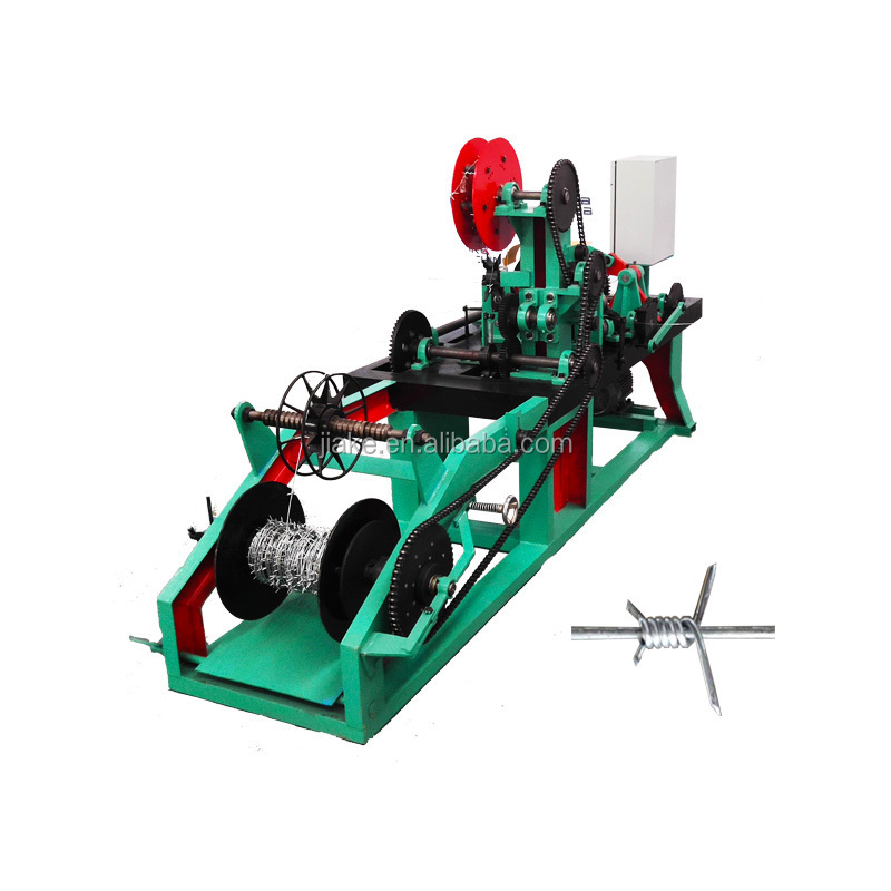 Automatic high speed galvanized barbed wire making machine for sale