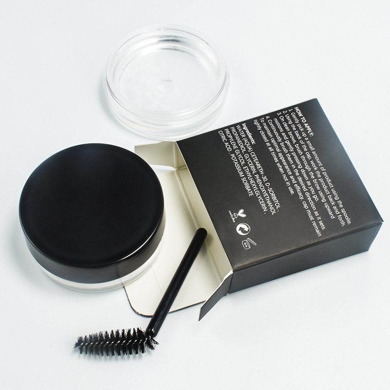 Hot Sell OEM Vegan brow wax Private Label Brow Freeze Styling Wax New Formula No Need Spray eyebrow wax