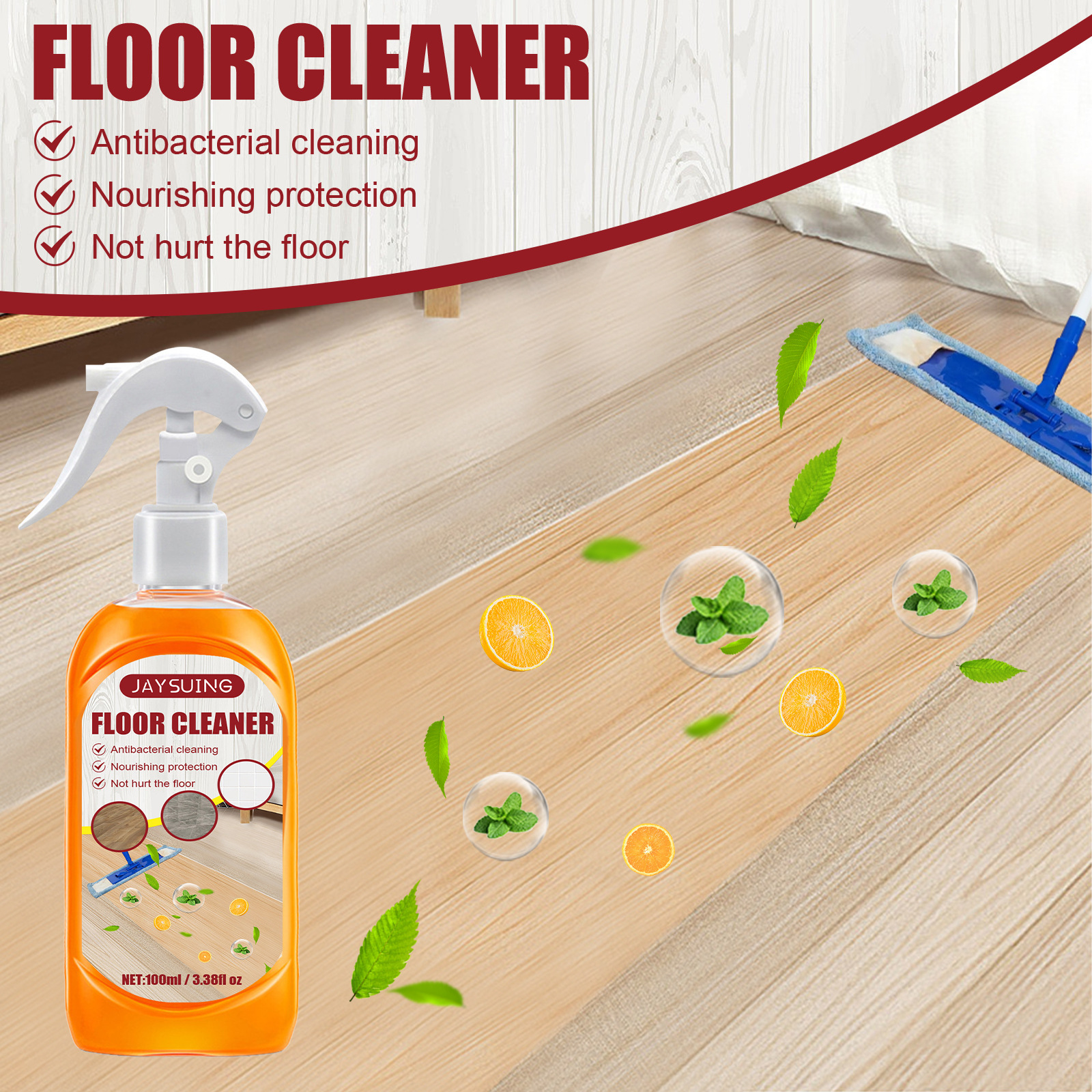 Best Seller Product Biological Floor Cleaner Liquid Eliminating Musty And Unpleasant Smell