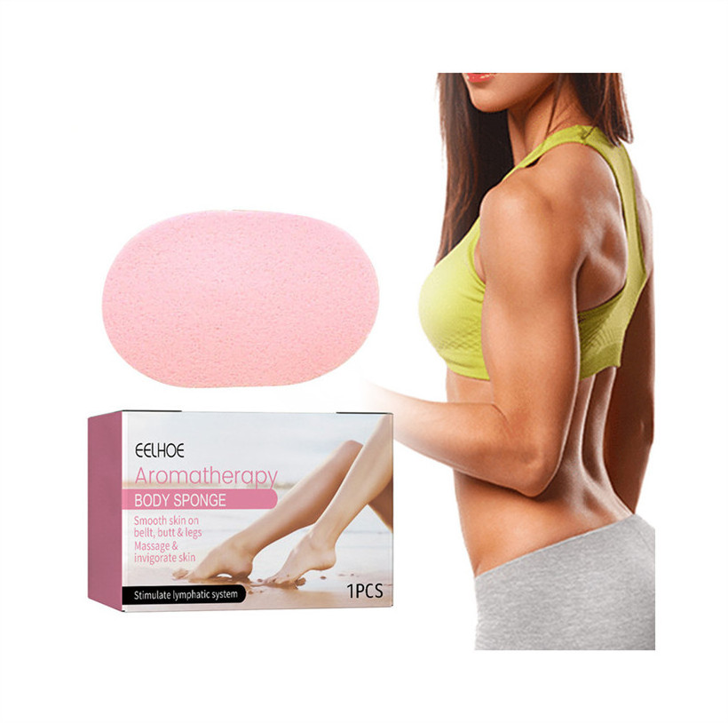 Private Label Wholesale Shape 2 In 1 Sponge With Soap Inside Sponge Cleanse Scrub Exfoliate For Body Cleansing Sponge Soap