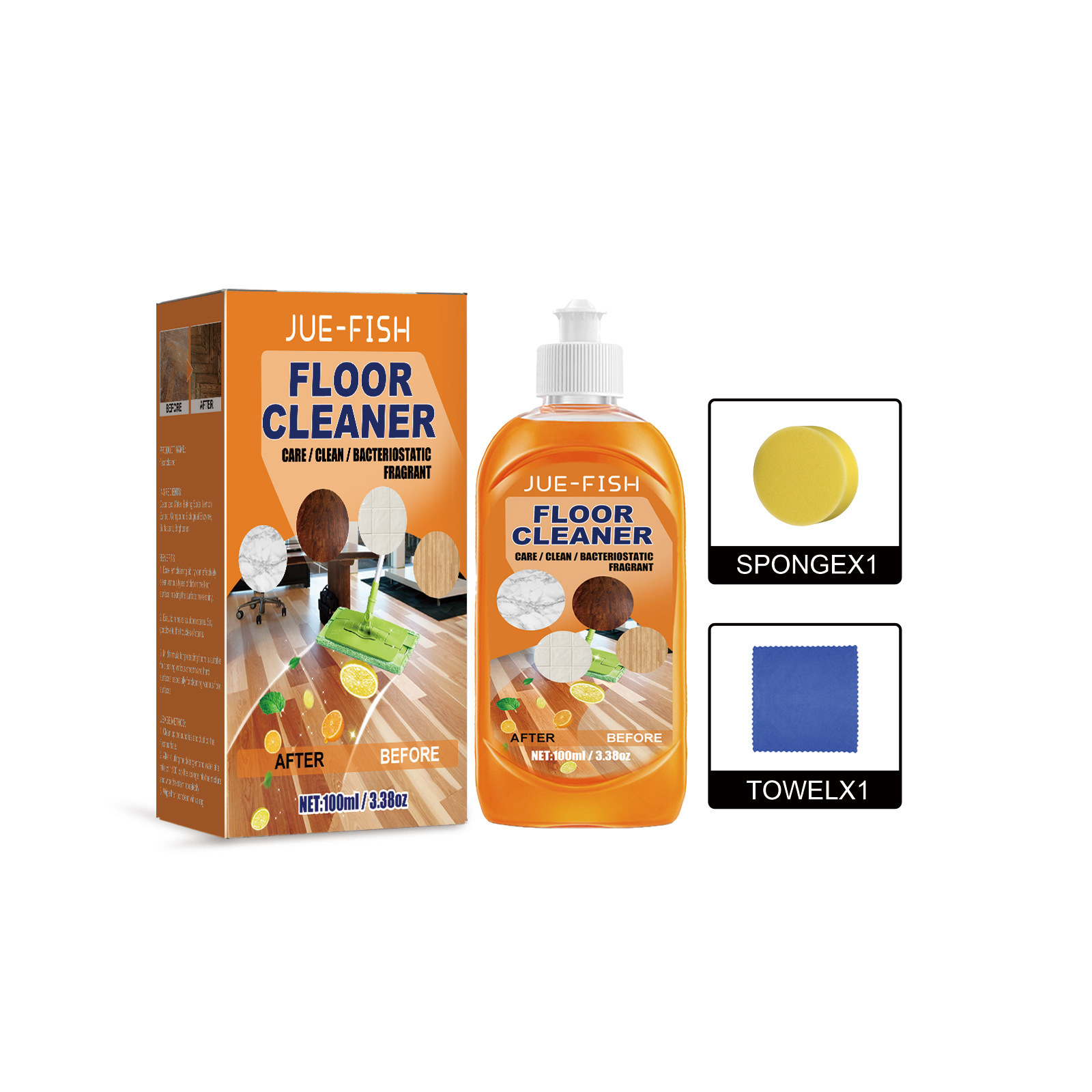 Best Seller Product Biological Floor Cleaner Liquid Eliminating Musty And Unpleasant Smell