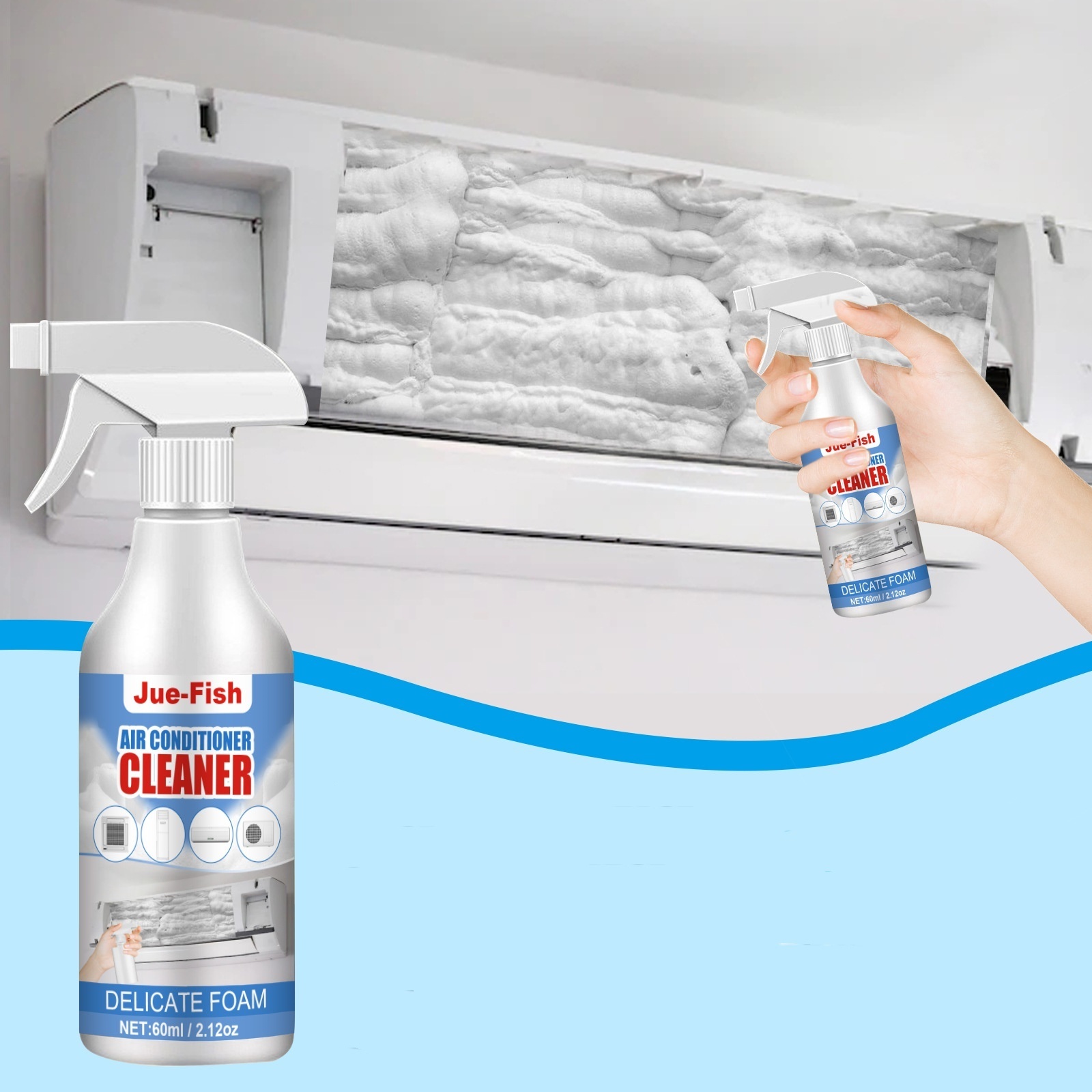 air conditioner duct cleaner car ac pipeline cleaning liquid ac cleaner spray liquid