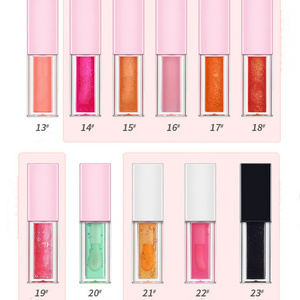 OEM skin care cosmetics non-sticky deeply hydrates smooth plumped lip gloss watermelon lip oil