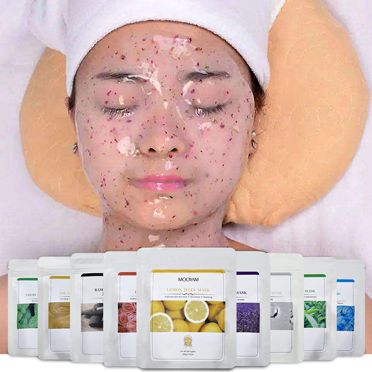 Korean face skin care jelly facial mask masque visage mascarilla organica facial jelly mask gesichts hydro jelly mask powder