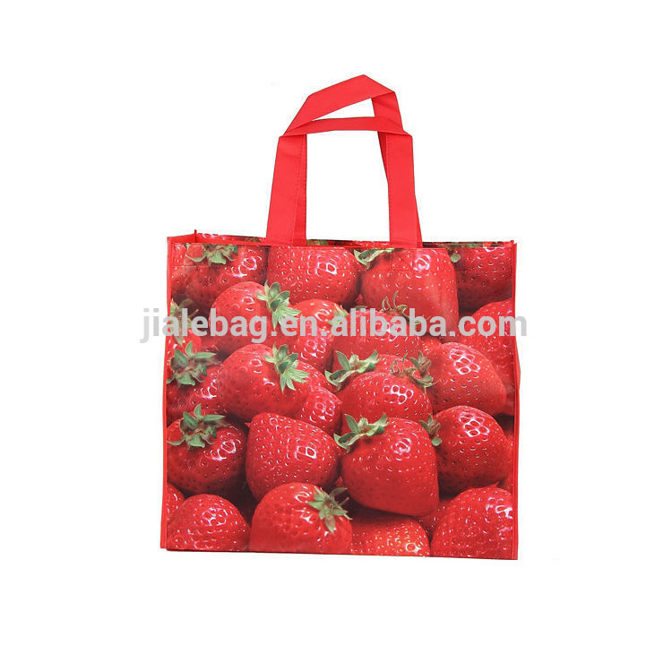 Custom High Quality Extra Large Capacity Laminated PP Woven Shopping Bag