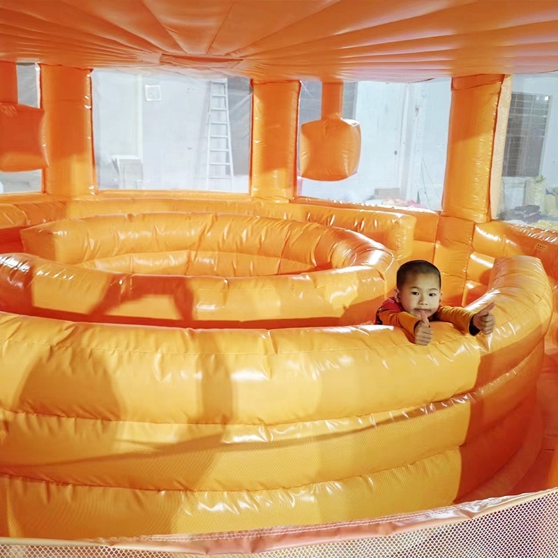 Most Popular advertising inflatable burger inflatable bouncing food house kids inflatable bounce house