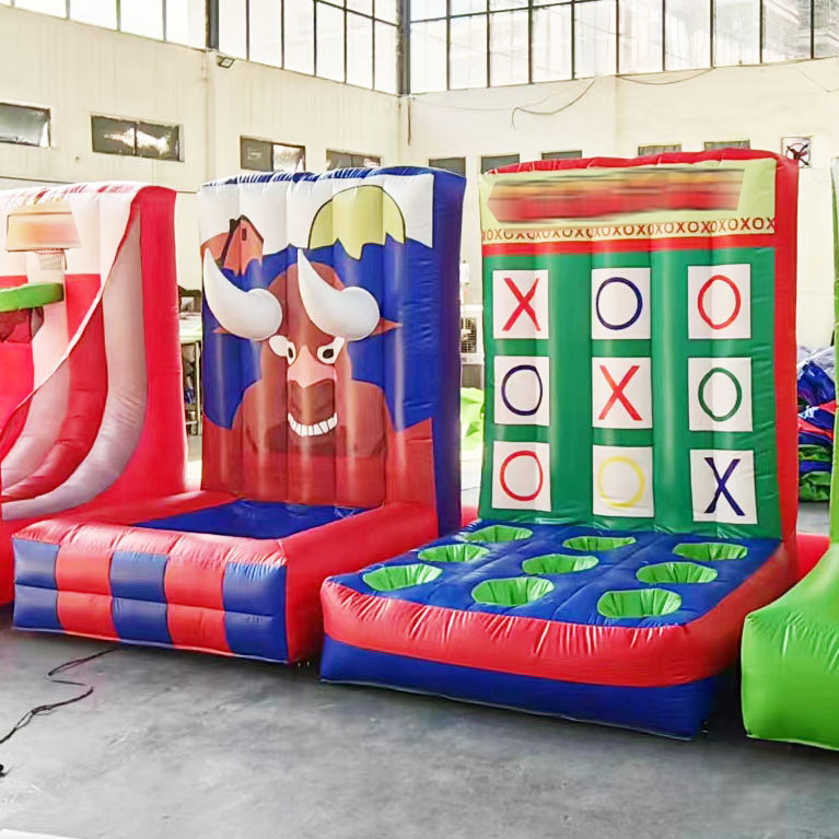 4in1 Inflatable carnival games inflatable carnival games for events inflatable games for children