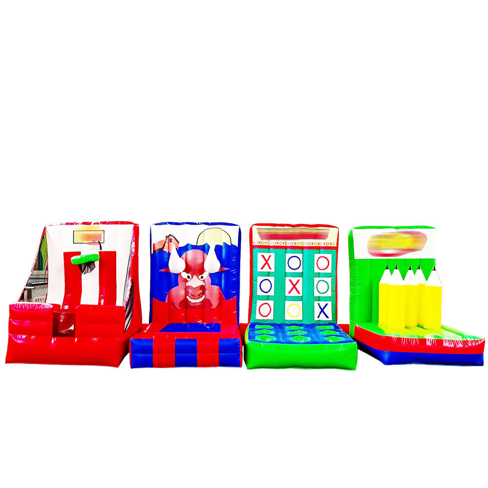 4in1 Inflatable carnival games inflatable carnival games for events inflatable games for children