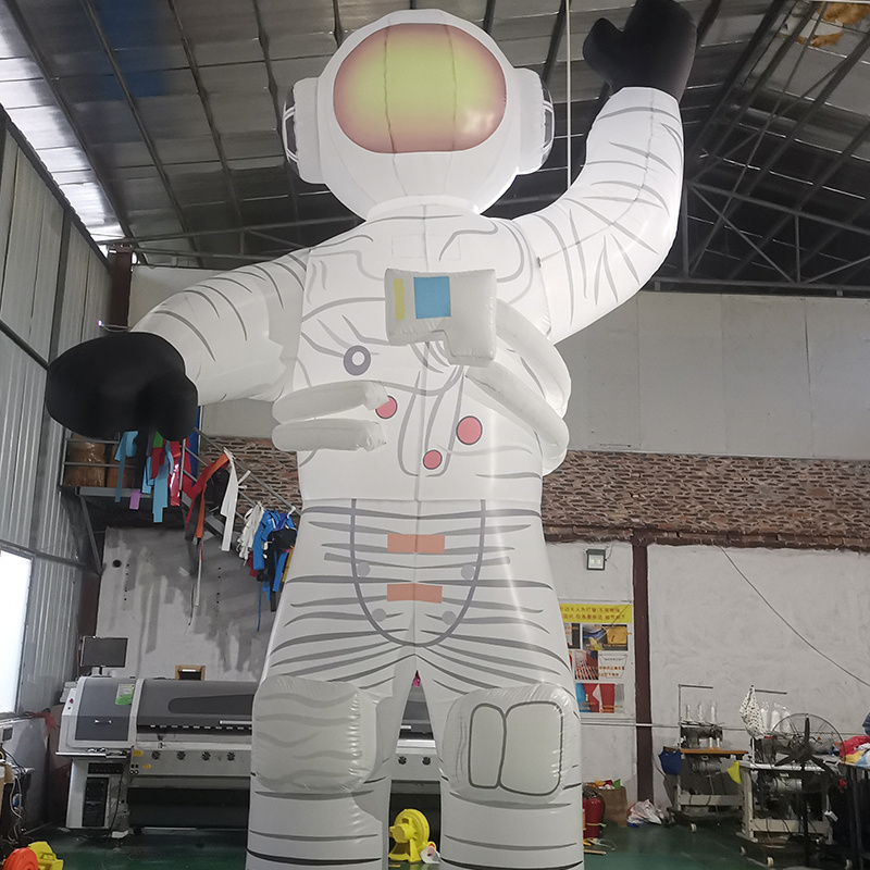 Custom Advertising Cartoon astronaut inflatable bounce Inflatable Astronaut With Led Lights Inflatable Space Man