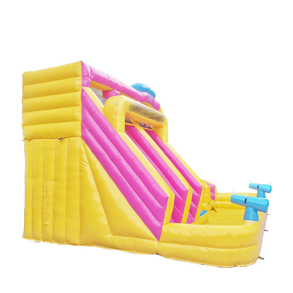 Factory direct sale  Inflatable Bounce Multi-purpose Rock Climbing Inflatable Castle Inflatable water slide with pool for kid's