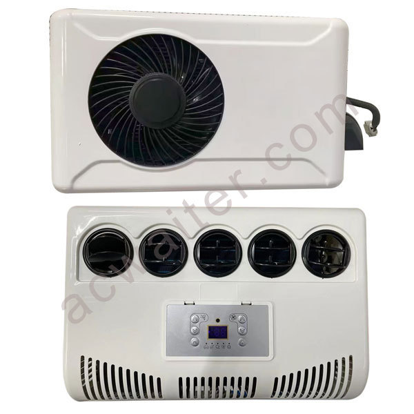 Portable Dc Air Conditioner 24v Electric Parking Air Conditioner For Truck Caravan Tractor