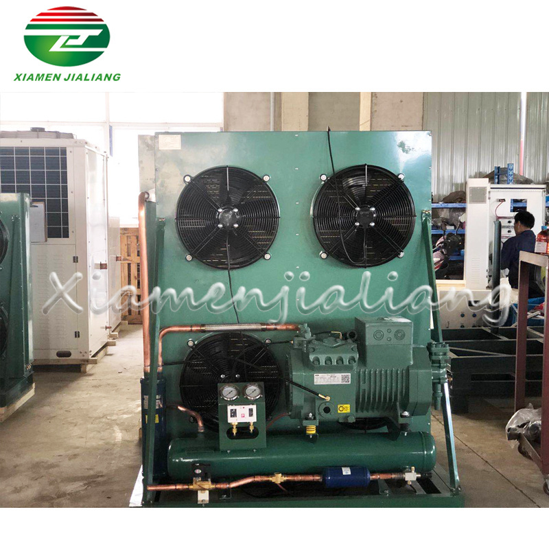 High Efficiency Air Cooled  Air Cooled Refrigeration Condensing Unit Condenser Unit Compressor 3 Ton Ac Condensing Unit