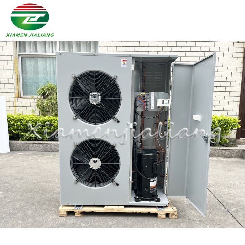 Xiamen Jialiang Environmental walk in cooler condensing unit and evaporator