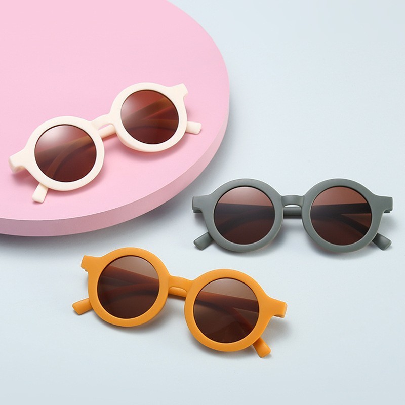 New Children's Sunglasses Fashionable Polarized Light Cute Cartoon Individualized Sunglasses Baby's Fashionable UV Visor