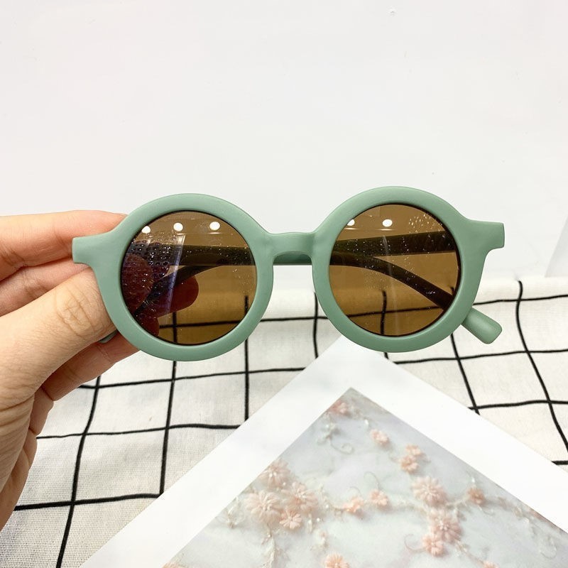 New Children's Sunglasses Fashionable Polarized Light Cute Cartoon Individualized Sunglasses Baby's Fashionable UV Visor