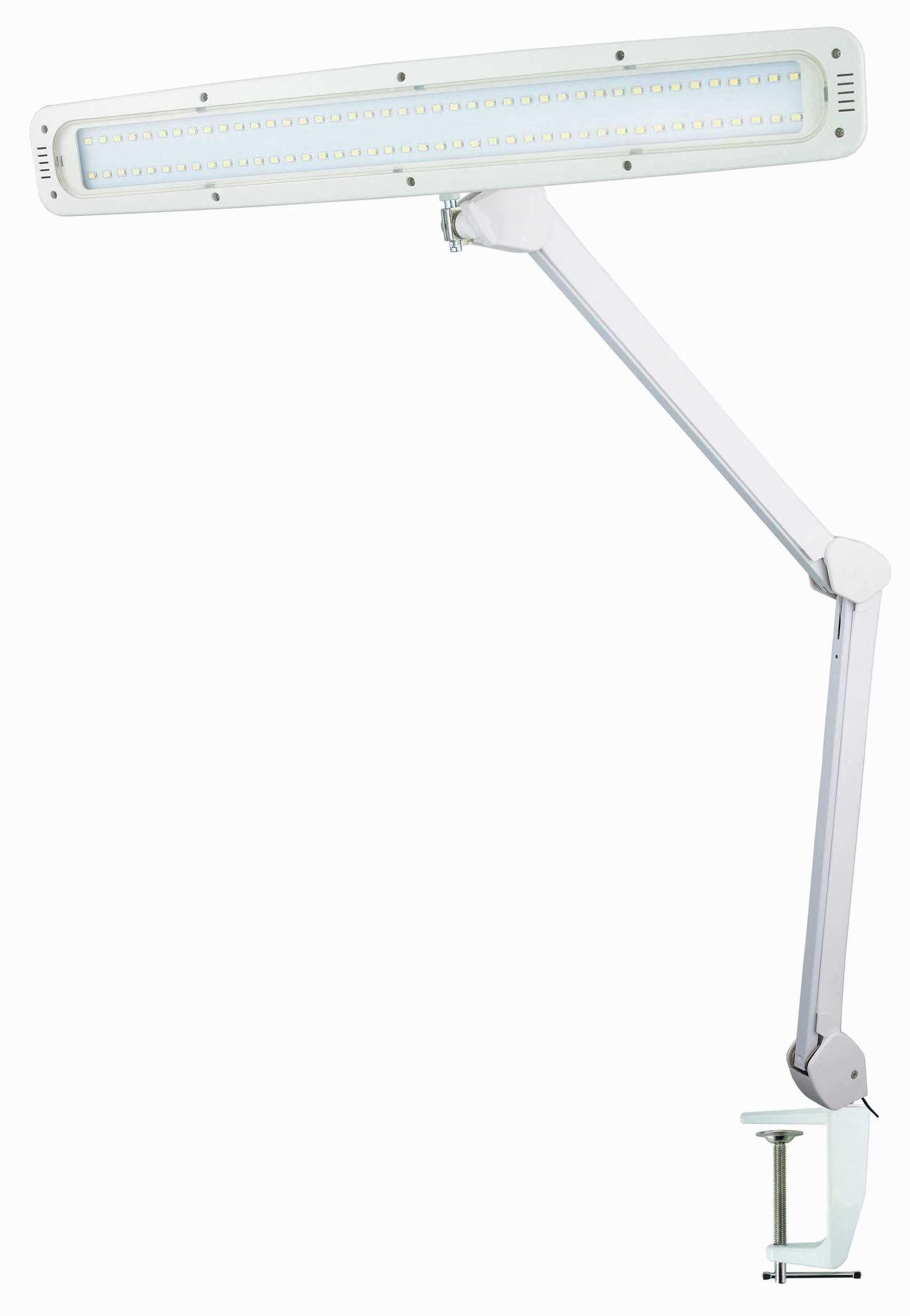 Usb Swing Arm Led Desk Lamp With Clamp Dimmable Reading Light Clip-on Table Lamp Working Desk Lamp