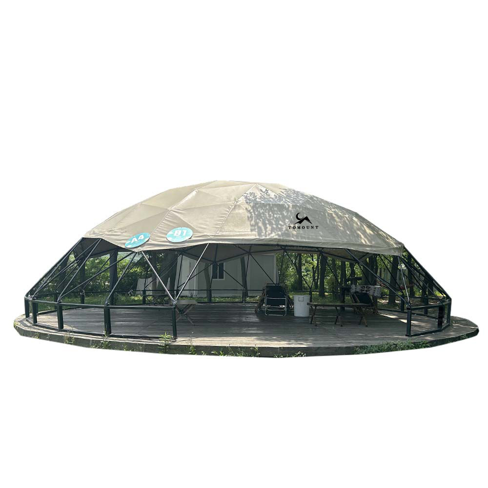 5m/6m/8m/15m Igloo Glamping Luxury Outdoor Pvc Dome Hotel House Geodesic Domes Tent For Sale