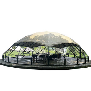 5m/6m/8m/15m Igloo Glamping Luxury Outdoor Pvc Dome Hotel House Geodesic Domes Tent For Sale