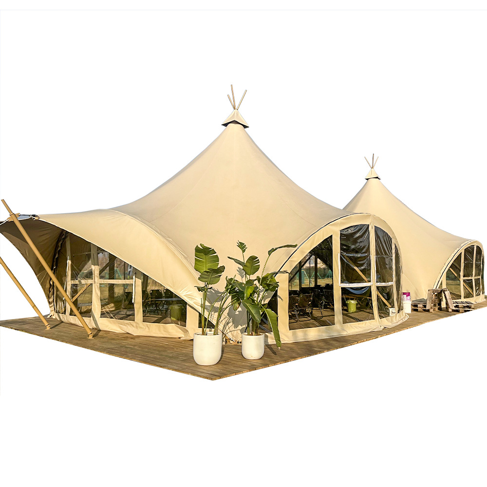 Luxury Mixed Outdoor Marquee Tent Clear Top Marquee Transparent Party Wedding Tent For Restaurant