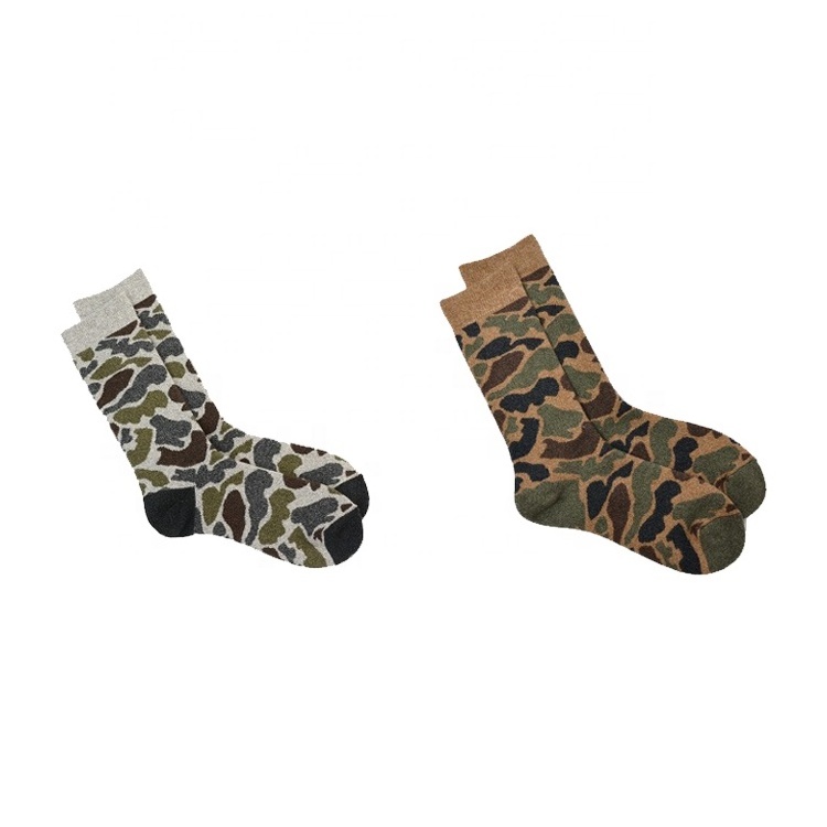 New mold cotton sock thick camouflage socks men's socks