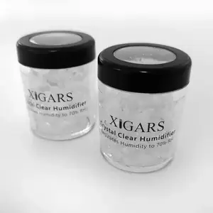 NEW Cigar Accessories 37g 2-way 70% RH Humidity Control Crystal Clear Tobacco Humidifier Cigar Humidifier Jar