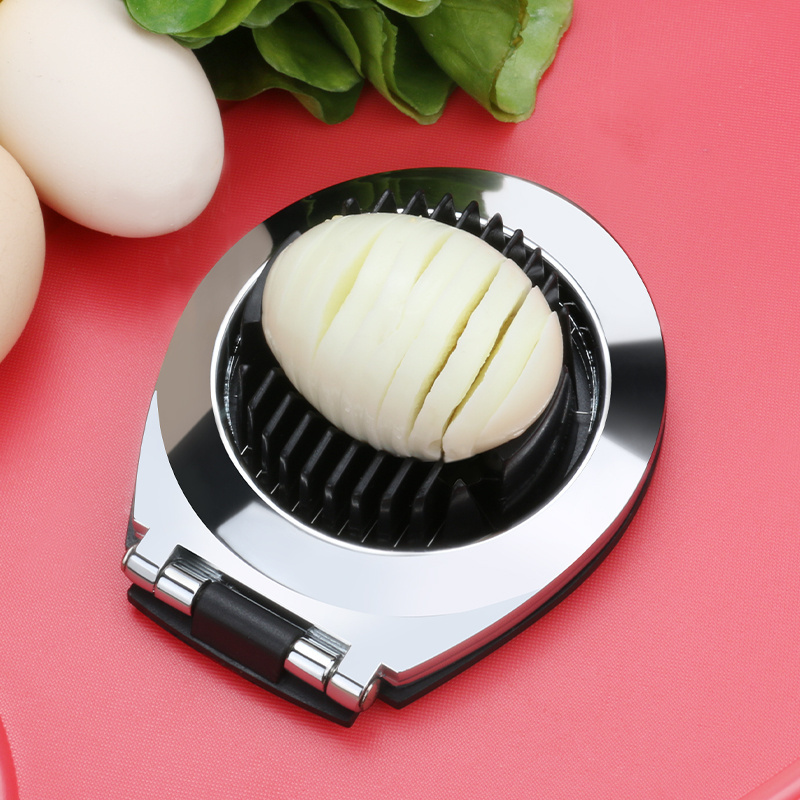 Professional 2 in 1Egg Slicer Food Grade Egg Cutter With Stainless Steel Wires