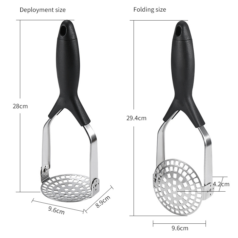 Low Price Kitchen Tools Potato Masher Vegetable Fruit Tools With Plastic Handle