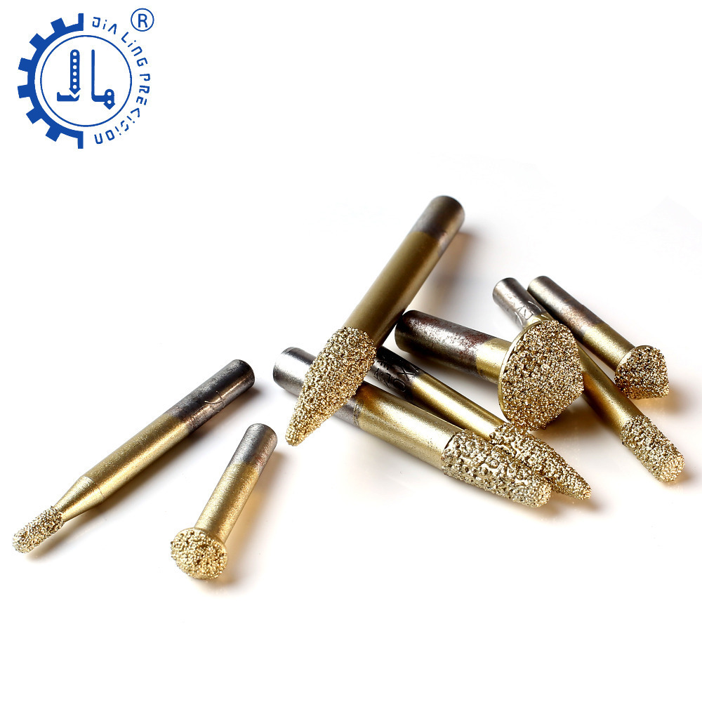 Cnc diamond engraving bits granite stone carving cutting tools/milling cutter