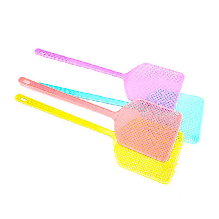 Low Price Promotional Custom Plastic Insect Killer Fly Swatter catchers With Logo