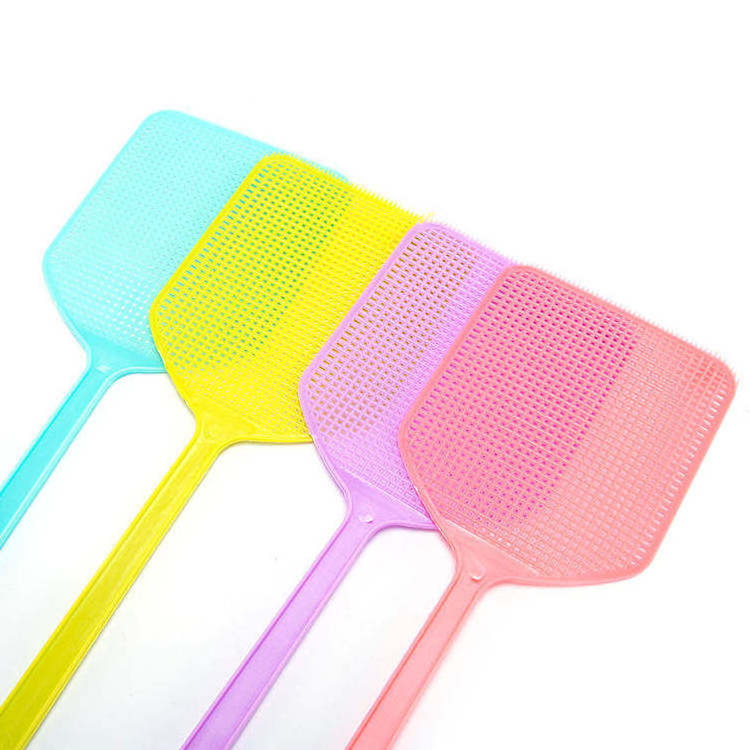 Low Price Promotional Custom Plastic Insect Killer Fly Swatter catchers With Logo