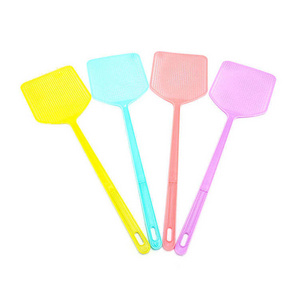 Low Price Promotional Custom Plastic Insect Killer Fly Swatter catchers With Logo