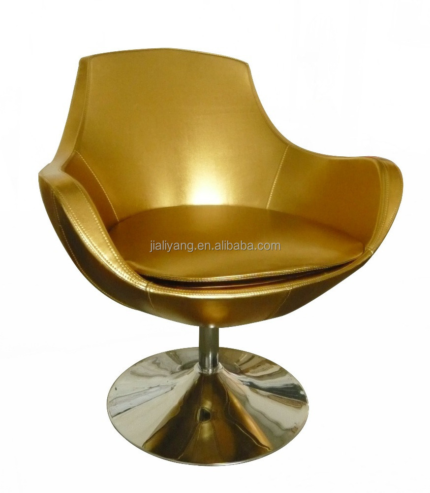 golden Leisure chairs/modern chair with round base/simple chair designs-k206